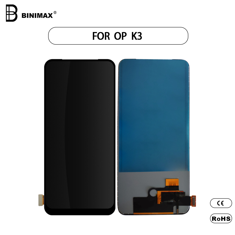 Mobiltelefon LCD- skærm BINIMAX erstatningsskærm for OPPO K3 mobiltelefon