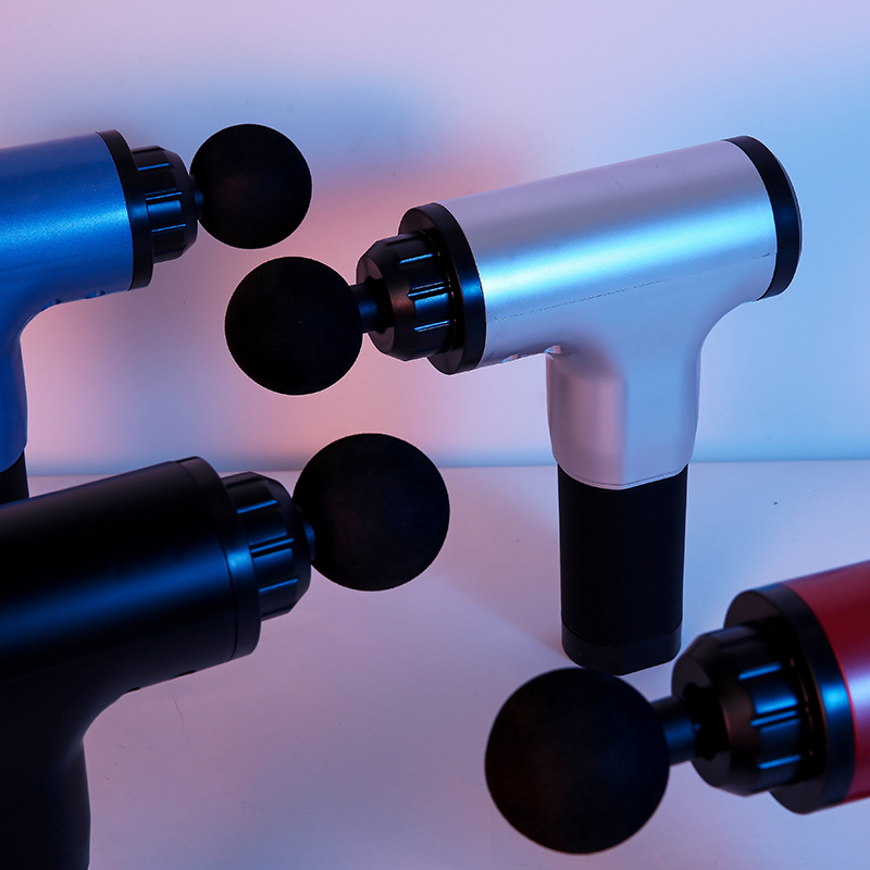 12V muskelafslapningsmassage Massagepistol Håndholdt vibrationsmassager Fascia pistol