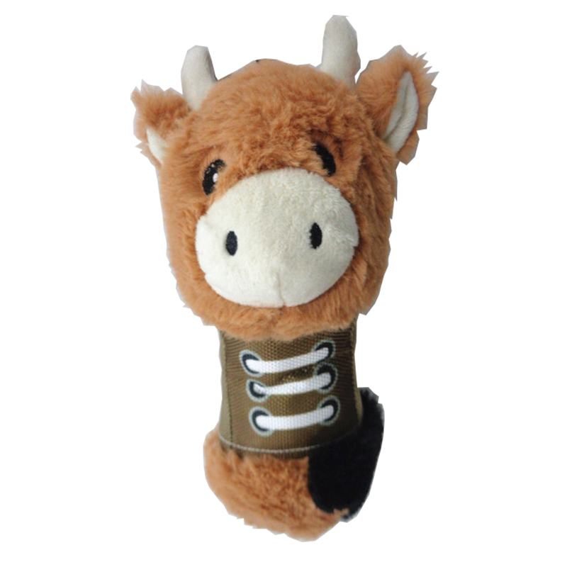 Miljøvenlig plys legetøj hund tygge legetøj til et selskab