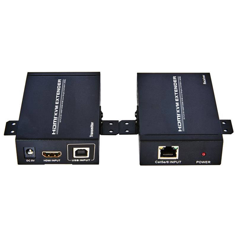 HDMI KVM Extender 60 m over Single cat5e / 6 understøtter Full HD 1080P