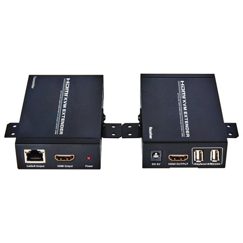 HDMI KVM Extender 60 m over Single cat5e / 6 understøtter Full HD 1080P