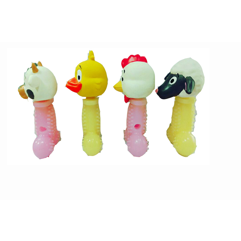 100% sikker blød latex selskabsdyr til sjov til tygge