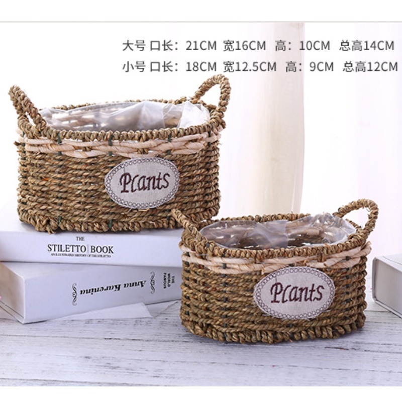 Sæt af 2 Flower Basket