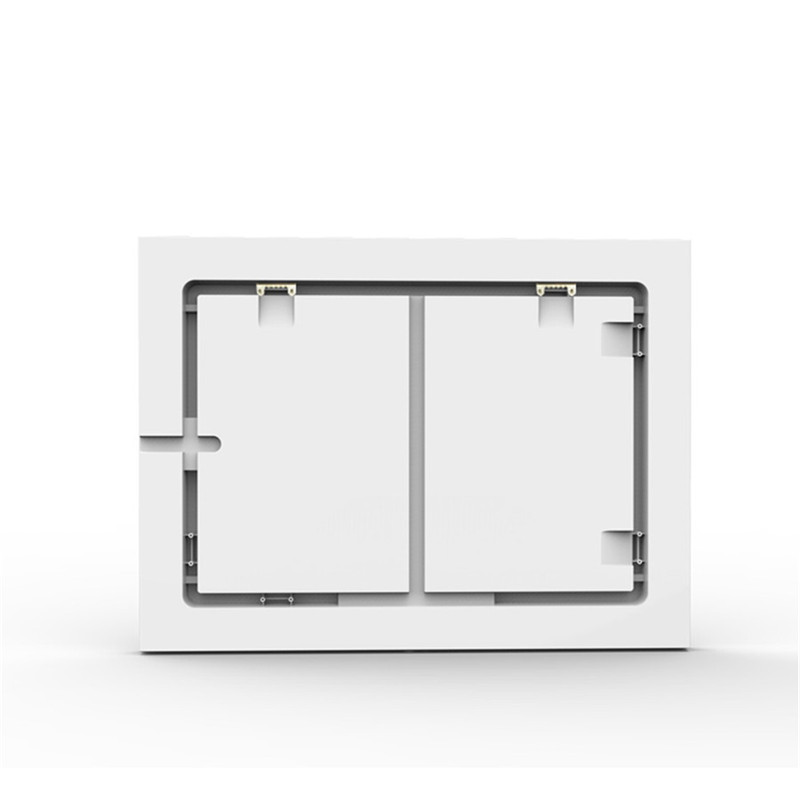 Mur af høj kvalitet Monteret Cooper-fri LED Lighted wall-spejl med bluetooth Speaker