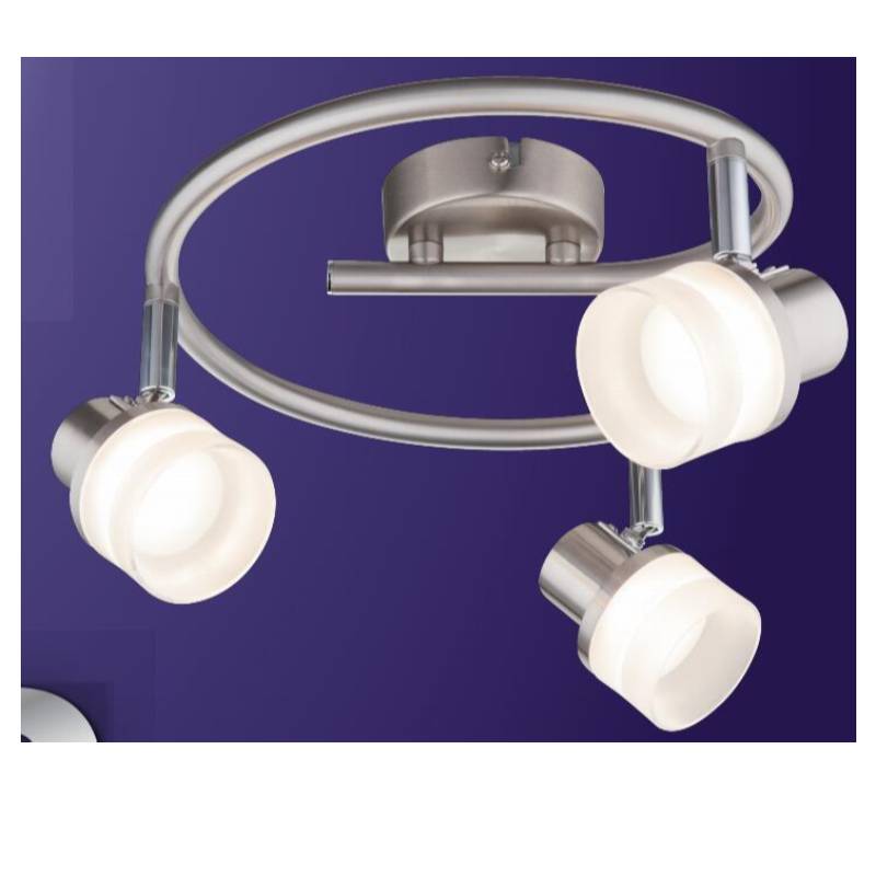 Højspændings LED-spotlys-3 med cylinderplastskærm