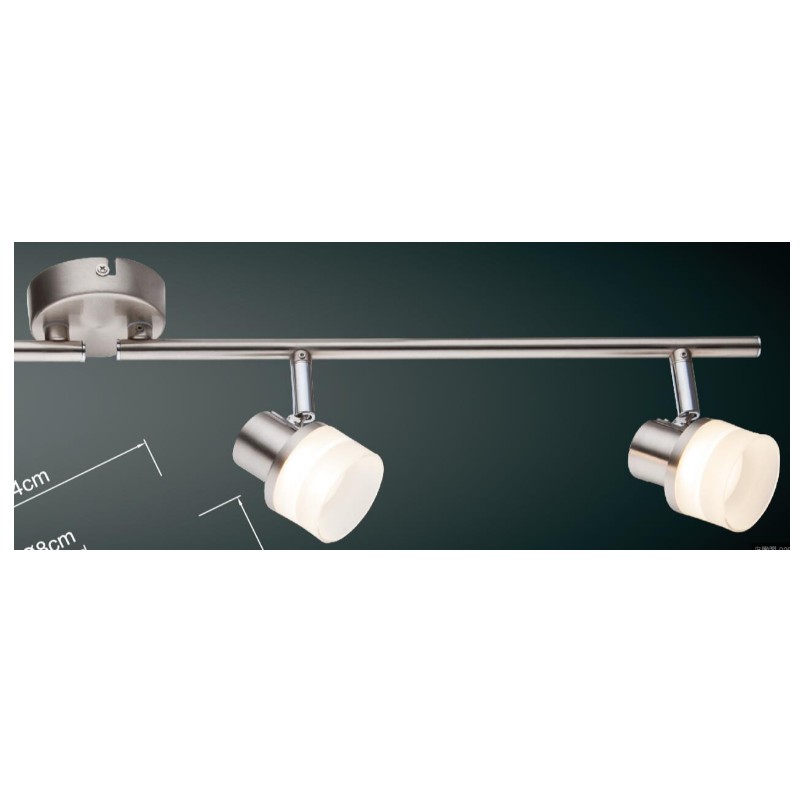 Højspændings-LED-spotlys-4 med cylinderplastskærm