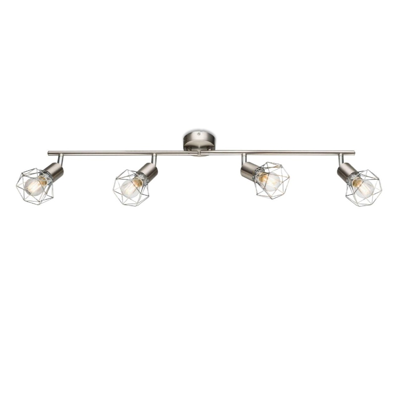 Spot lys-4 med metalnet skygge