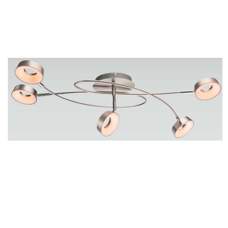 Højspænding LED spot-5, med cirkel af plast