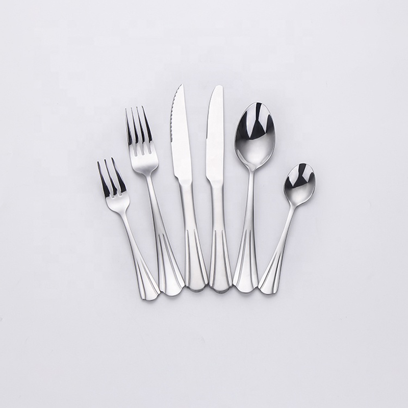 Chile 36pcs- bestik sæt 18/0 Hætteglas af rustfrit stål med gaveæske af træ