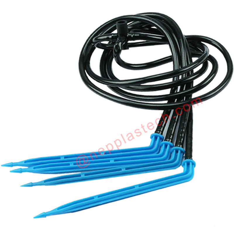 frugthave Plante mikro sprøjtevanding sprinklere online pil dryppers til blomsterpotte