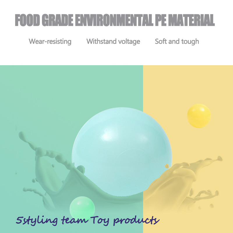 Naughty Fort brugerdefinerede havkugle Bobo kugle 5,5 \/ 6\/7\/8 makalon fortykket miljøbeskyttelse legetøj plastkugle engrossalg