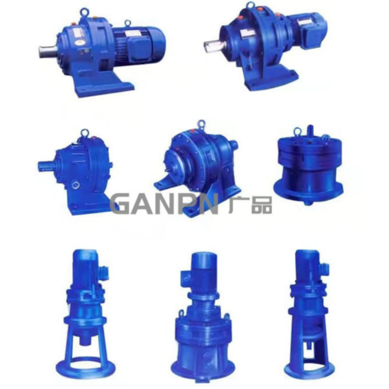 Cycloid pin hjul industriel reducer