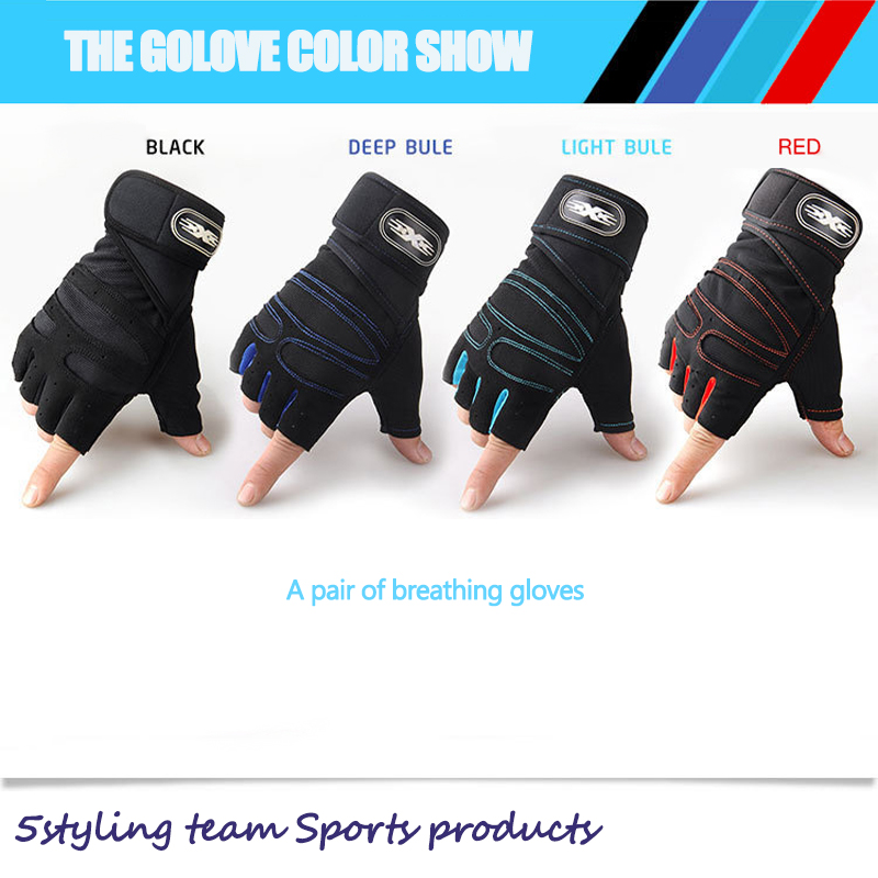 Løftning af halve fingerhandsker mænds sports- og fitnessudstyr udendørs cykling cykelhandsker taktisk hurtigt salg udenrigshandel