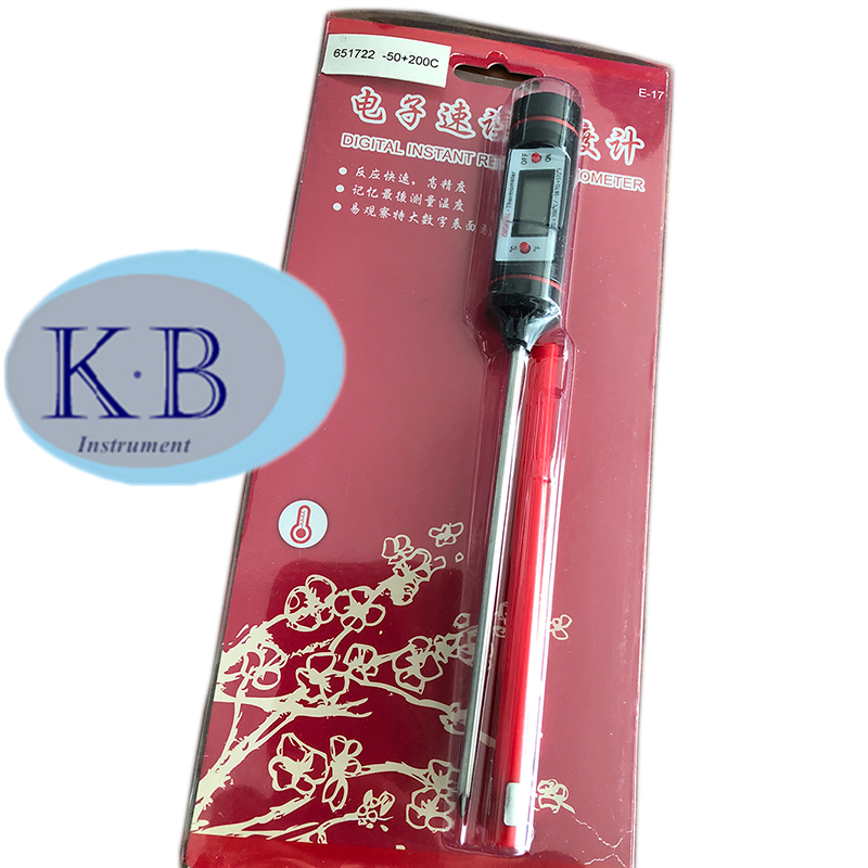 Termometer til kød Øjeblikkelig læsning af Cooking Digital Food Probe Thermometer til BBQ Kitchen Brug af køkken
