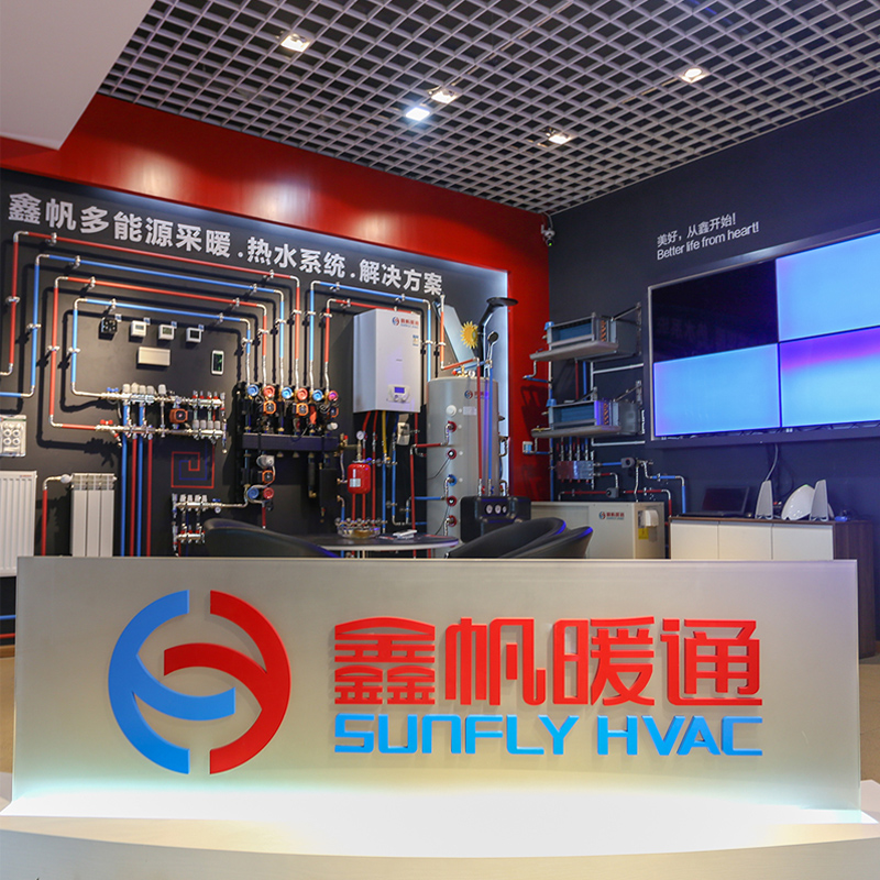 Sunfly XF22004 blandeenhed Temperaturkontrolcenter Gulvvarmesystemer Stratificeret delvist tryk Hydraulisk balance system