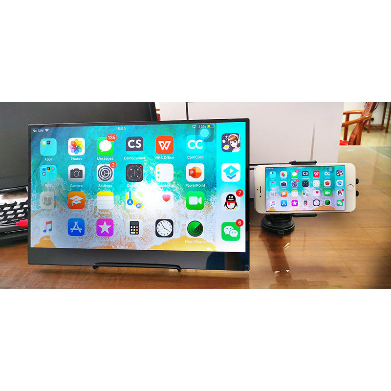 Skærmbillede uden tråd med toth screen Battery Indbyggede rør funktioner via Bluetooth