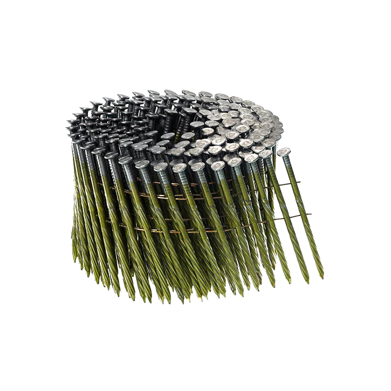 15 graders ledningsplade rustfrit stål Bright Coil Nails skrue til konstruktion