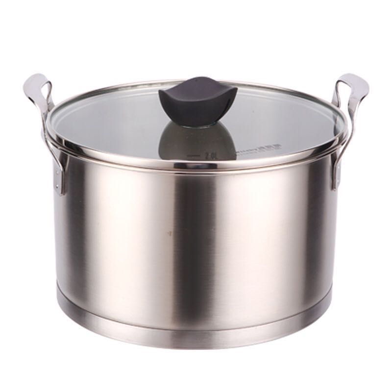 Kassegal af rustfrit stål med låg