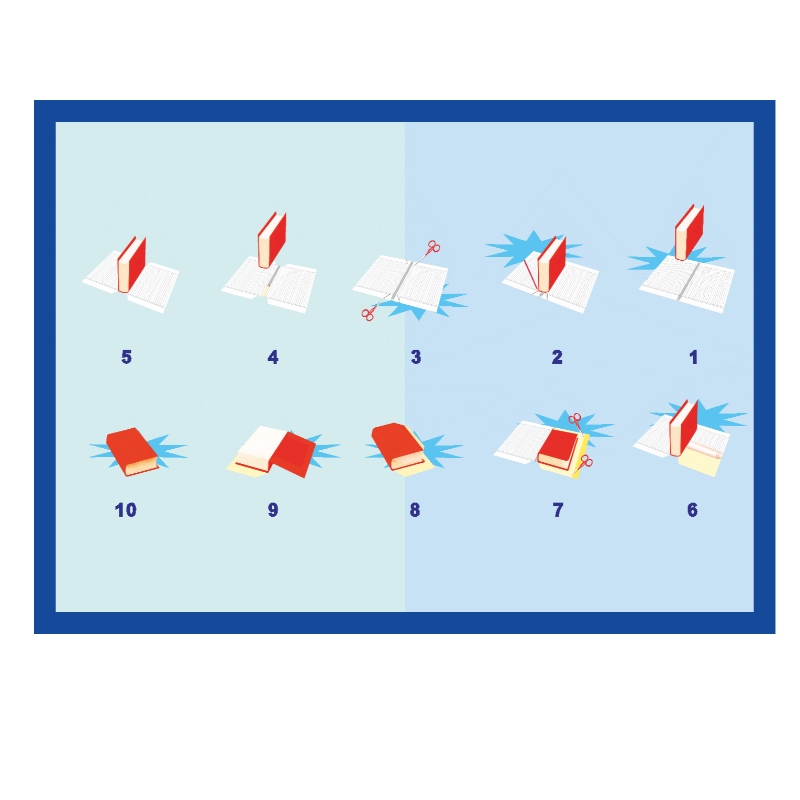 50*30cm Embossificeret160; Book Cover