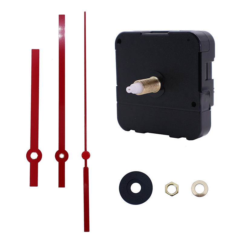 HR1688-23mm step wall clock maskine og HR9865 HR139 røde urhænder