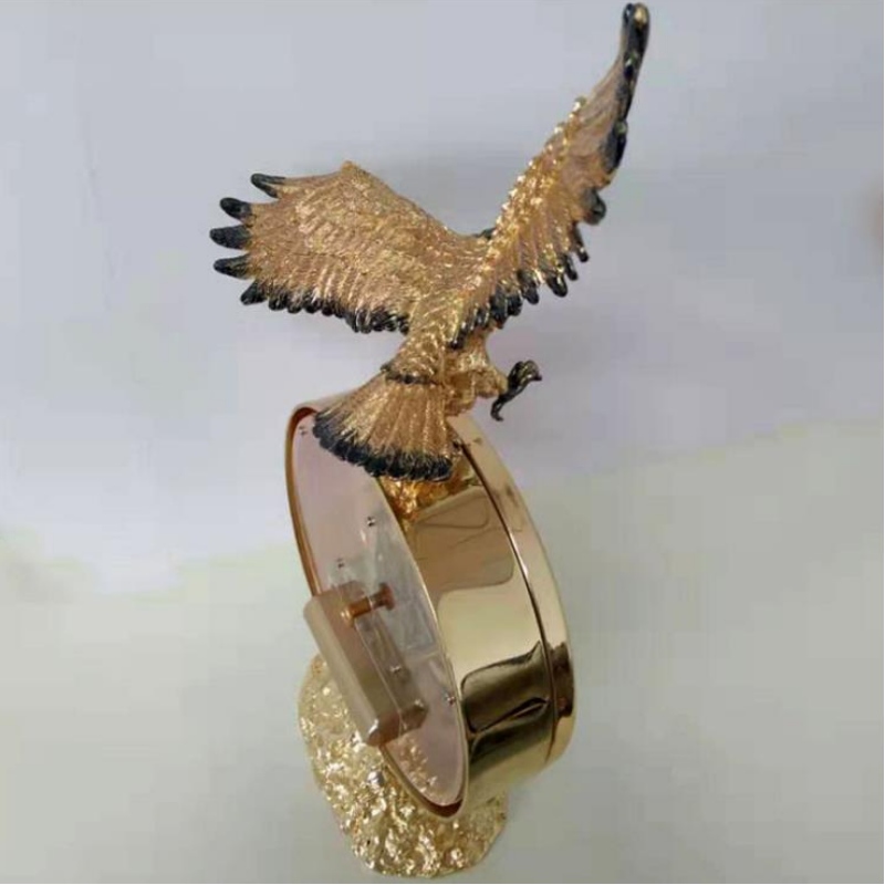 Tilpasset moderne og kreativt højkvalitets-ur, stue, sæde-ur, stum-soveværelse, skrivebords-ur, pendul, husholdningskvarts-ur og ur