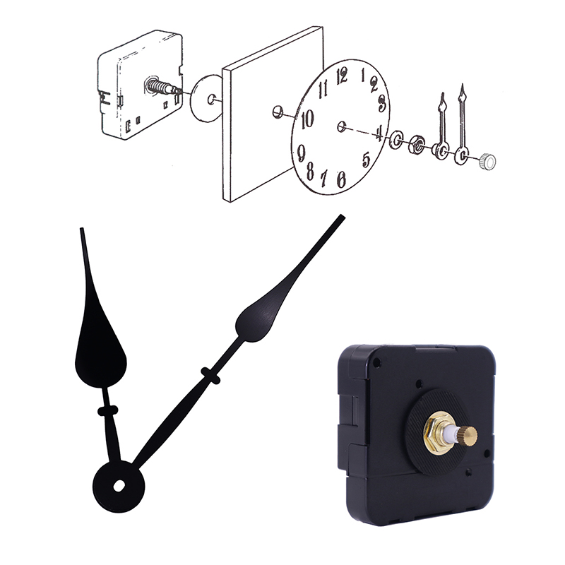 15mm store drejningsmoment I akselbevægelse og HR2057 sorte urhænder