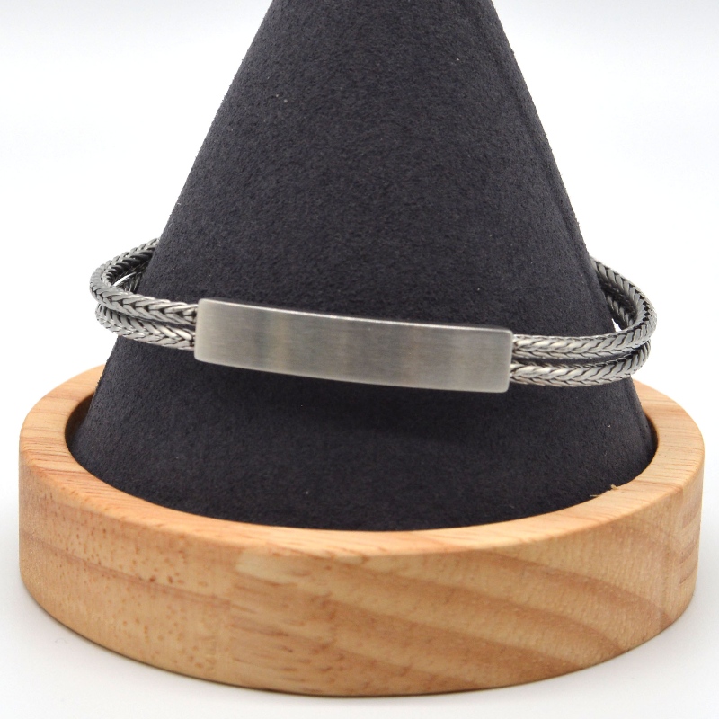 Armbånd af rustfrit stål rfbbg0622