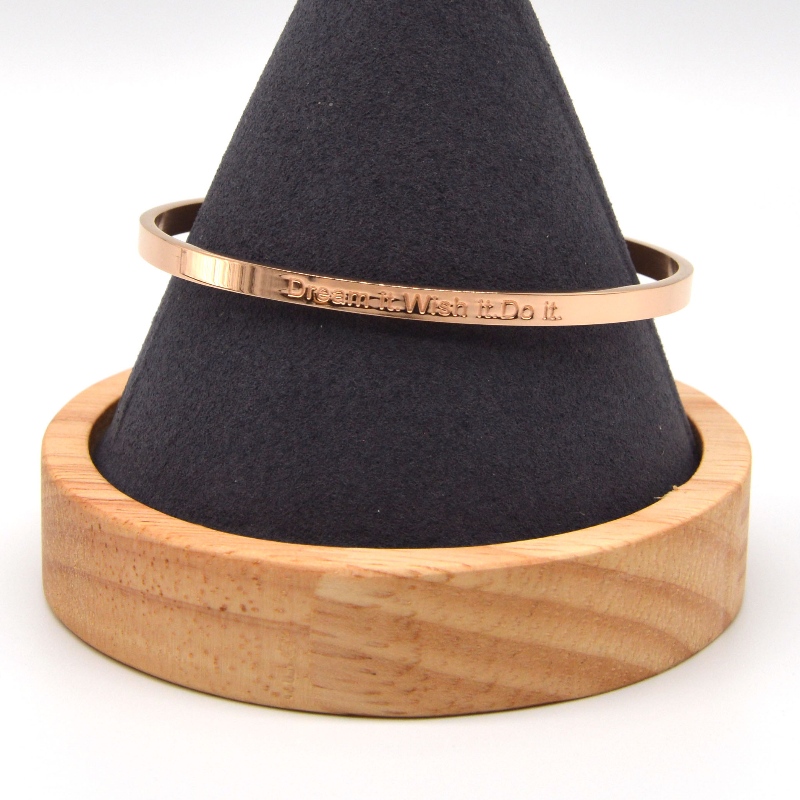 Skrivelse af rustfrit stål Braceet rfbbg0123