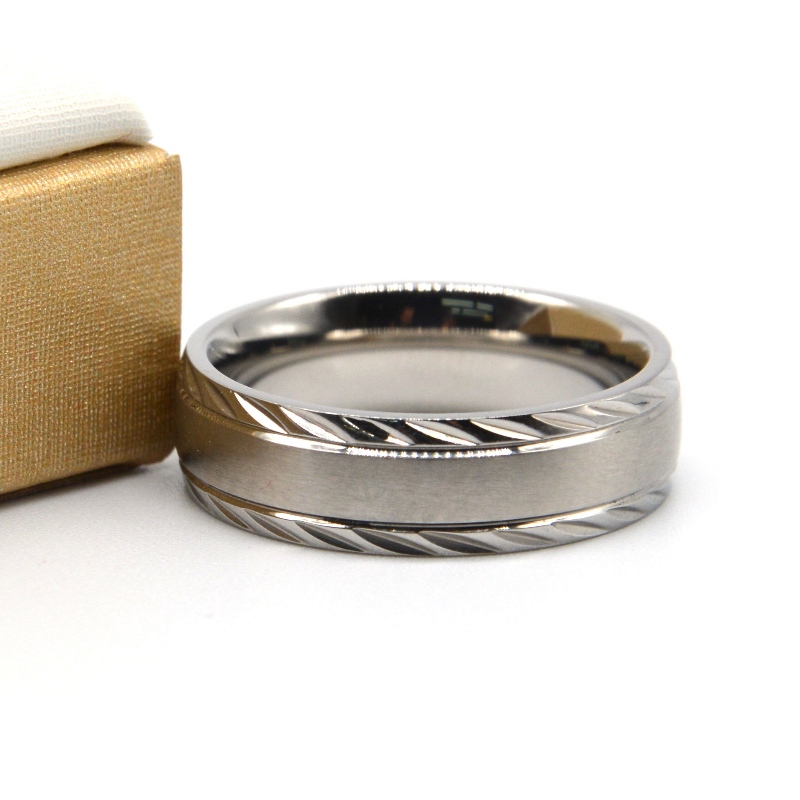 Ringen af rustfrit stål rfbrg0123