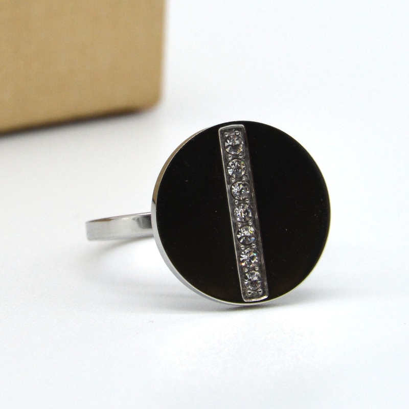 ring af diamant af rustfrit stål rfbrg0156