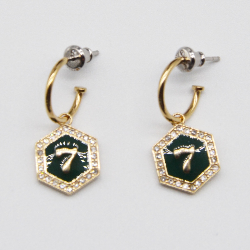 Mode smykker, rustfrit stål, øreringe af rustfrit stål, diamantøreringe, rhinestoner, Zircon rfbearvi0065