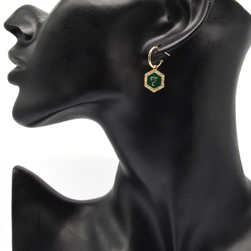 Mode smykker, rustfrit stål, øreringe af rustfrit stål, diamantøreringe, rhinestoner, Zircon rfbearvi0065