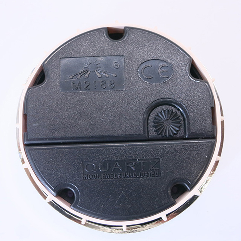 diameter 65mm rund væg sølvur