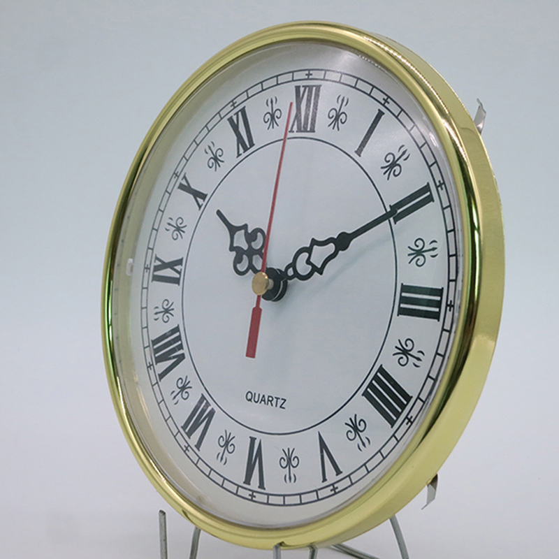 diameter 160 mm gylden romersk nummerclock