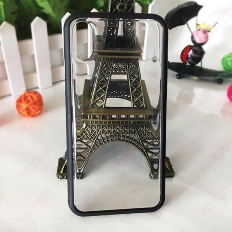 Transparent, anti- drop plastic phone case, krystal anti- drop plastic phone case, fabrikanter direkte salgs plastic phone case