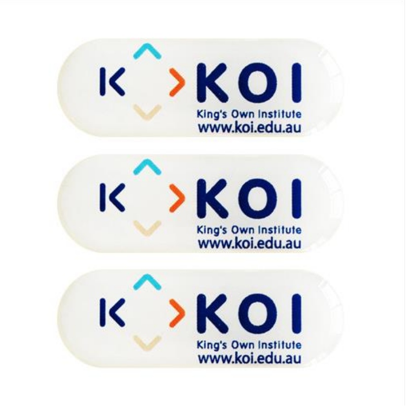 Levering PVC dråbe plastik crystal drop lim navneskilt, gennemsigtig drop lim klistermærke, akryl drop lim kreativt brugerdefineret logo