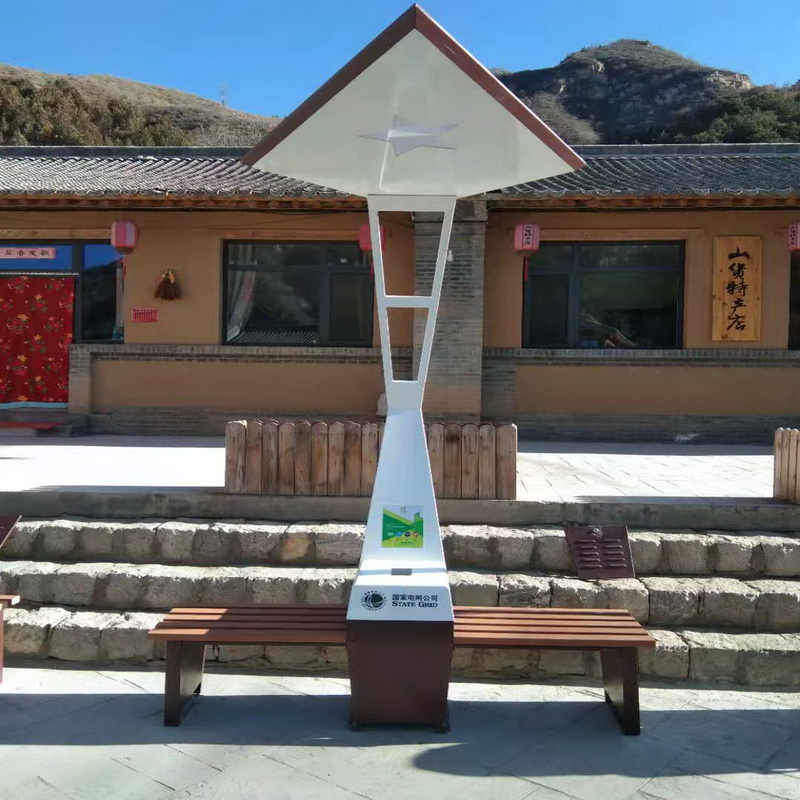 USB-opladning Smart Wifi Nyeste design Udendørs havebænk