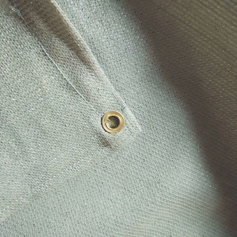 ny HDPE haven aluminium grøn udendørs solformdug