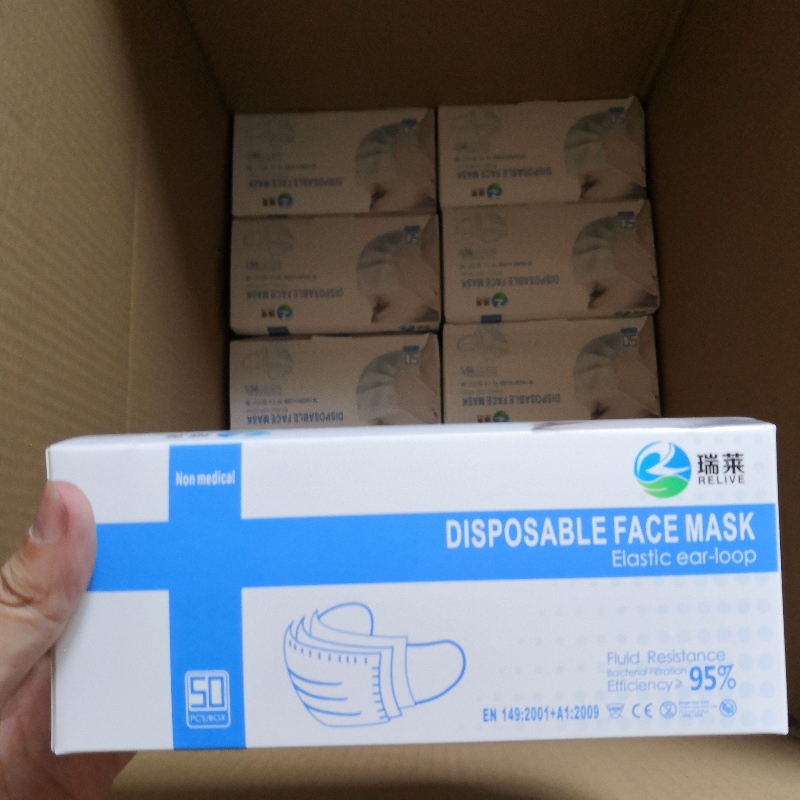 Engangsmedicinsk maske