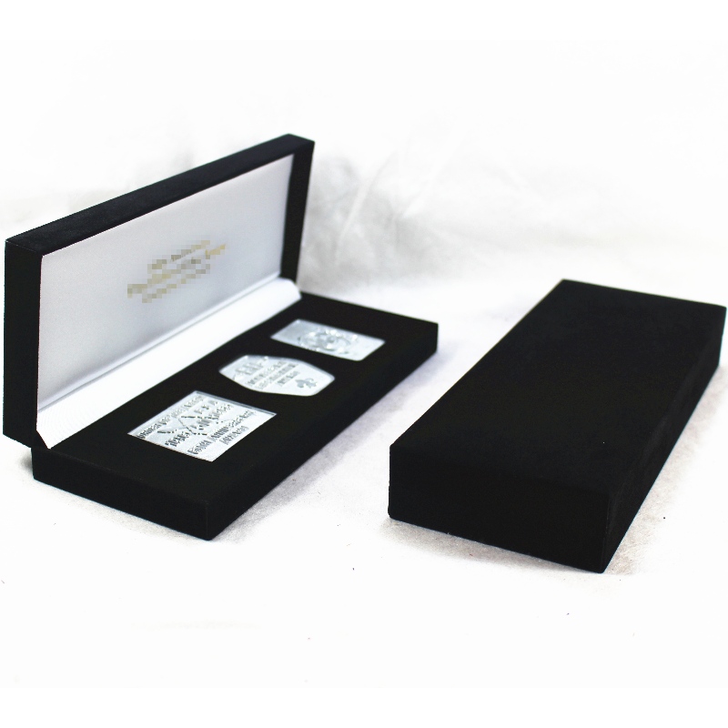 Punkt V-13 rektangulær flonelettekasse for 180*60 mm multiple mønter, emblemer, medaljer, etc. hardwareprodukter.mm...202*85*36, vægt omkring 166g