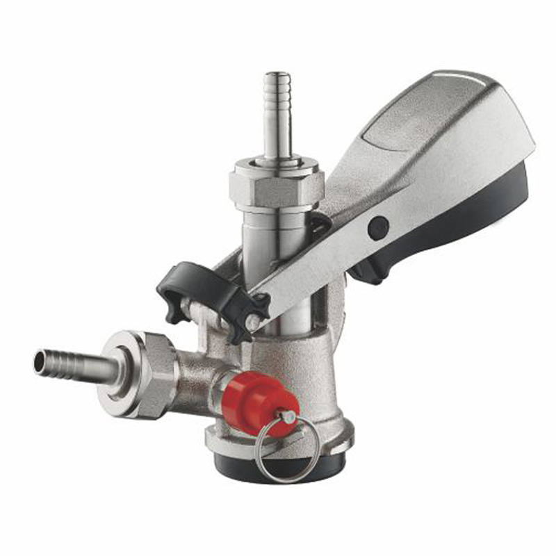 brønde type D-system keg-kobling med aflastningsventil