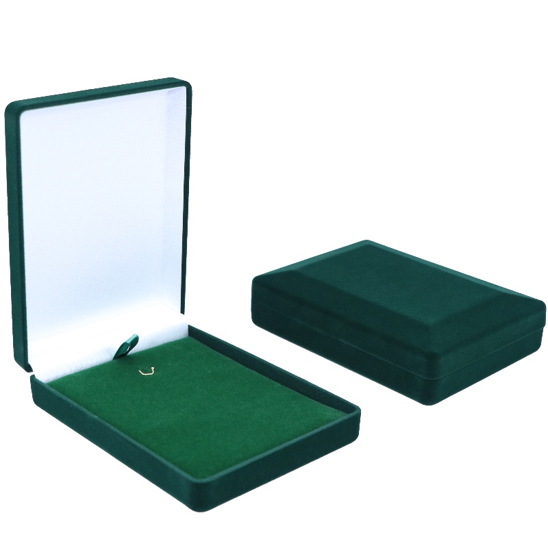 D-15 specialfremstillet engroshandel med sort og rød fløjlsæske til mønter, halskæder og medaljer