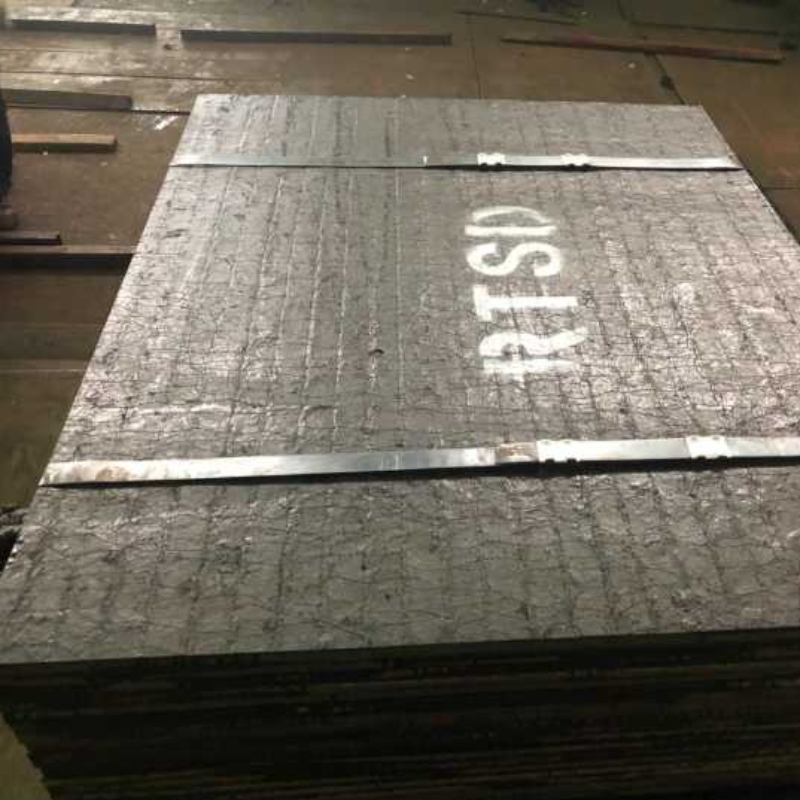 Slidbestandig stålplade