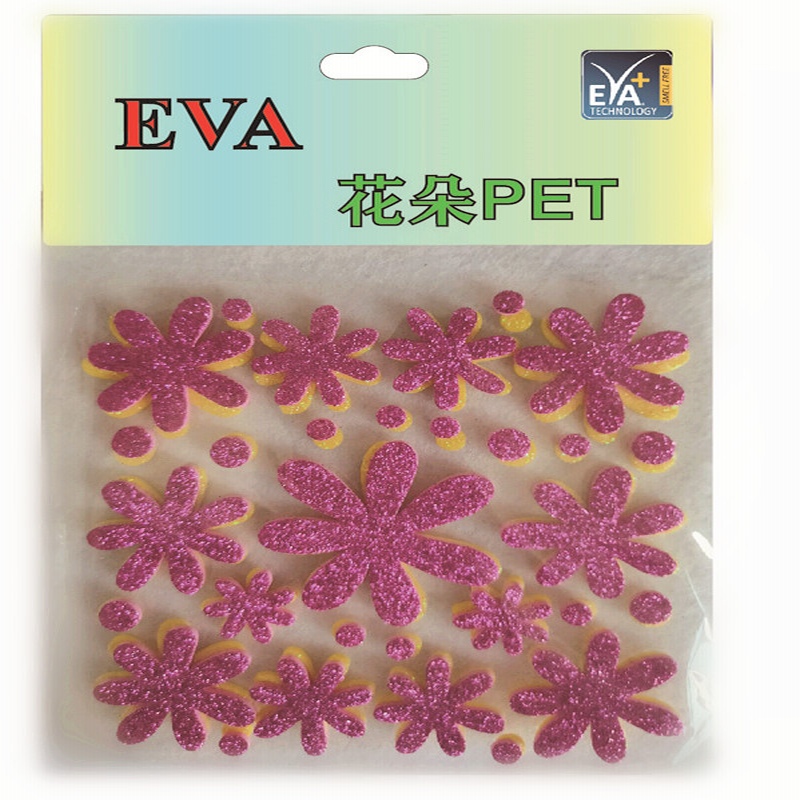 Skumklistermærker PET Skum Glitter PET Skum PET