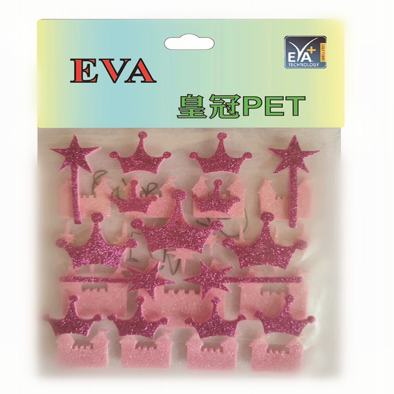 Skumklistermærker PET Skum Glitter PET Skum PET