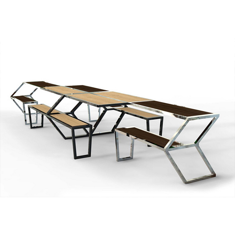 Multifunktionel professionel mobiltelefonopladning Solcelledrevet bord med smart wifi