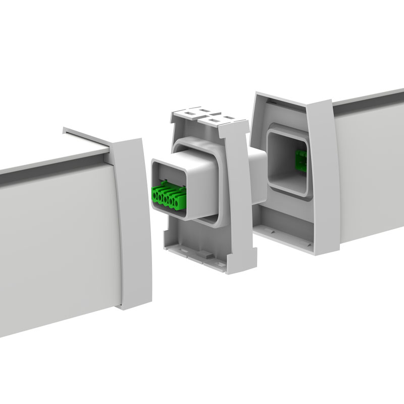 DALI dæmpbar professionel kinesisk fabrik engros IP65 vandtæt tri -fast sammenkoblende LED lineært lys til projektet