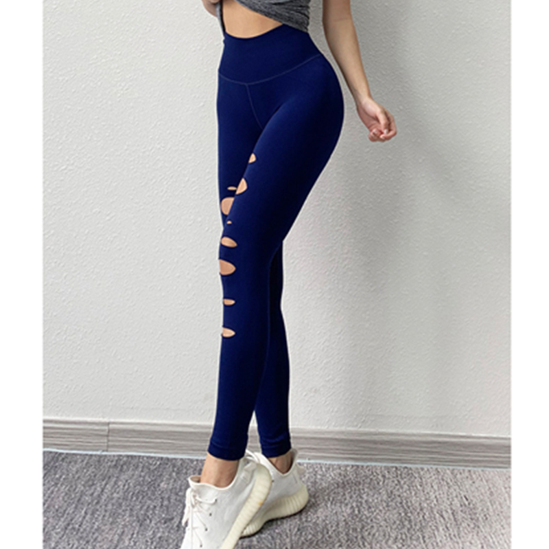 Kvinders yoga gym bukser strækker stramme løb gymnastik leggings