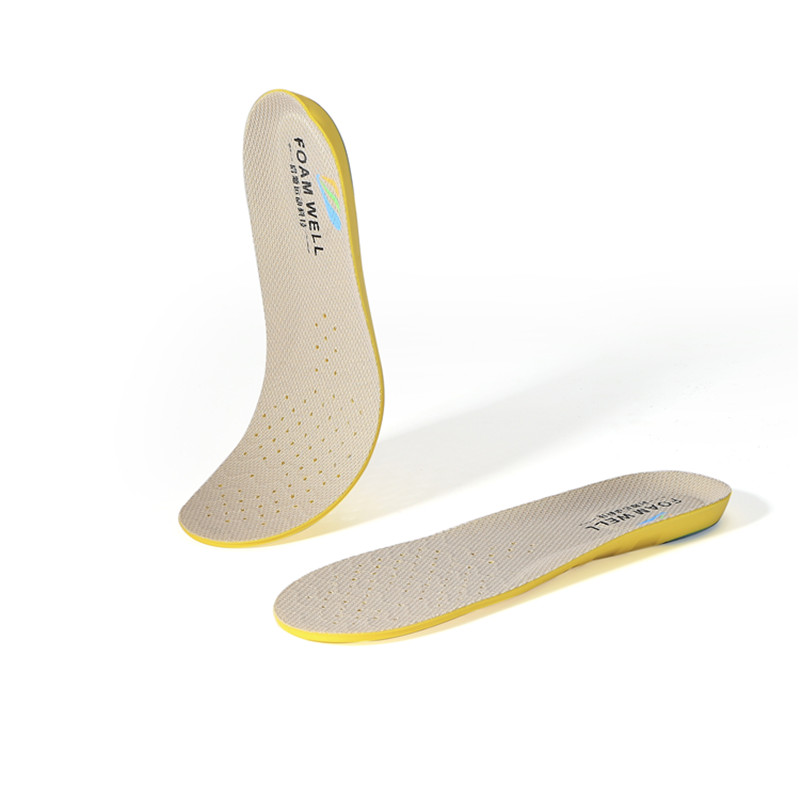 Hot Sale polstret design Bueunderstøtning Løbesko Sneaker PU Skum Sport Insole