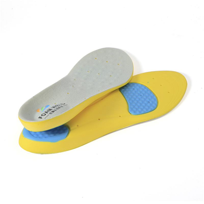 Arch Support Løbende Gel Silicone Shock Absorption Cusion Insulus for Sko